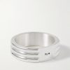 Godron 9g Recycled Sterling Silver Ring Godron 9g Recycled Sterling Silver Ring