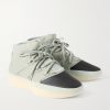 + Fear of God Athletics One Model Rubber and Scuba-Trimmed Stretch-Knit Sneakers - FR