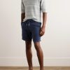 Straight-Leg Linen Drawstring Bermuda Shorts - OU