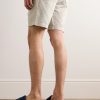 Straight-Leg Cotton and Linen-Blend Cargo Shorts - BK Straight-Leg Cotton and Linen-Blend Cargo Shorts - BK