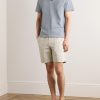 Straight-Leg Cotton and Linen-Blend Cargo Shorts - OU Straight-Leg Cotton and Linen-Blend Cargo Shorts - OU