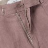 Steve Tapered Pleated Organic Cotton and Linen-Blend Trousers - E1 Steve Tapered Pleated Organic Cotton and Linen-Blend Trousers - E1