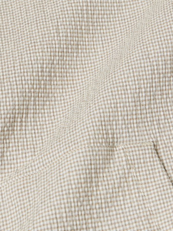 Golf Gingham Cotton-Blend Seersucker Blouson Jacket - E1