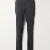 Golf Samuel Tapered Checked Cotton-Blend Seersucker Trousers