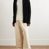 Cashmere Zip-Up Hoodie - OU Cashmere Zip-Up Hoodie - OU