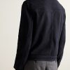 Golf Perforated Suede Blouson Jacket - BK