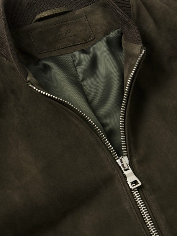 Suede Bomber Jacket - CU