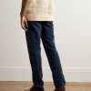 Samuel Straight-Leg Garment-Dyed Cotton and Linen-Blend Twill Cargo Trousers - BK Samuel Straight-Leg Garment-Dyed Cotton and Linen-Blend Twill Cargo Trousers - BK