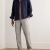Samuel Straight-Leg Garment-Dyed Cotton-Twill Cargo Trousers - OU Samuel Straight-Leg Garment-Dyed Cotton-Twill Cargo Trousers - OU