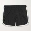 Straight-Leg Mid-Length Swim Shorts Straight-Leg Mid-Length Swim Shorts