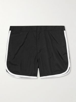 Straight-Leg Mid-Length Swim Shorts Straight-Leg Mid-Length Swim Shorts