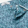 Straight-Leg Mid-Length Printed Swim Shorts - E1 Straight-Leg Mid-Length Printed Swim Shorts - E1