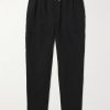 Tapered Linen Drawstring Cargo Trousers Tapered Linen Drawstring Cargo Trousers