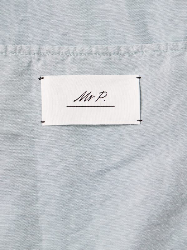 Garment-Dyed Cotton and Linen-Blend Twill Overshirt - E1 Garment-Dyed Cotton and Linen-Blend Twill Overshirt - E1
