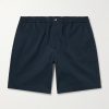 Straight-Leg Cotton-Blend Seersucker Shorts Straight-Leg Cotton-Blend Seersucker Shorts