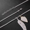 Sterling Silver, 14-Karat Gold and Diamond Pendant Necklace - BK Sterling Silver, 14-Karat Gold and Diamond Pendant Necklace - BK