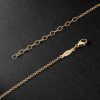 Eye Burst 14-Karat Gold Diamond Pendant Necklace - BK