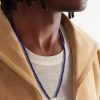 Prayer Box 14-Karat Gold Lapis Lazuli Beaded Necklace - FR Prayer Box 14-Karat Gold Lapis Lazuli Beaded Necklace - FR