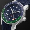 The Supermarine S302 JET Automatic GMT 40mm Stainless Steel and Rubber Watch, Ref. S302-BLGN-R-S - FR The Supermarine S302 JET Automatic GMT 40mm Stainless Steel and Rubber Watch, Ref. S302-BLGN-R-S - FR