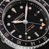 Supermarine S502 Automatic GMT 43mm Stainless Steel and Rubber Watch, Ref. No. S502-BK-R-S - CU Supermarine S502 Automatic GMT 43mm Stainless Steel and Rubber Watch, Ref. No. S502-BK-R-S - CU