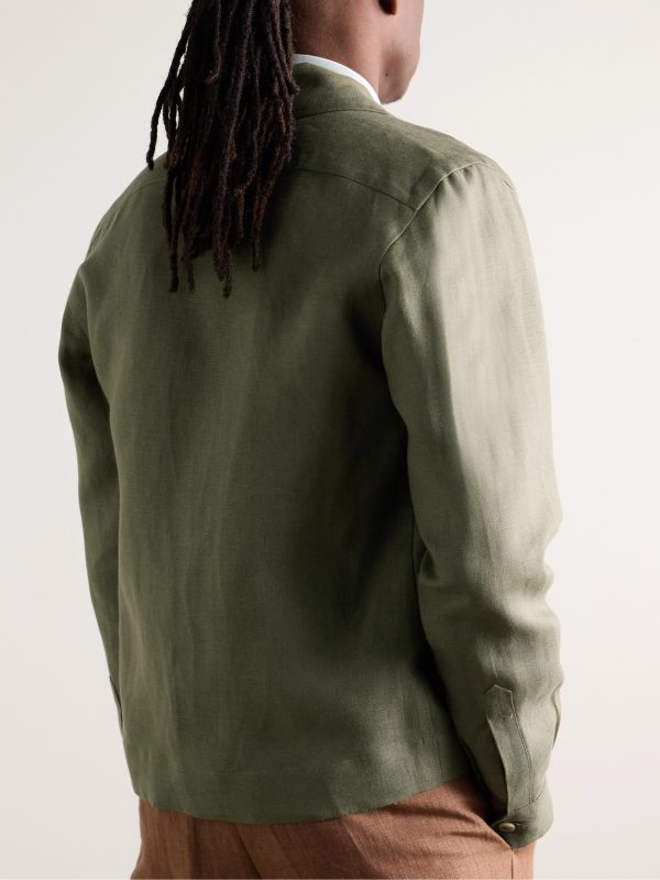 Linen Jacket - BK Linen Jacket - BK