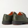 Golf Fringed Full-Grain Leather Shoes - BK