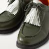 Golf Fringed Full-Grain Leather Shoes - CU