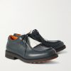 Golf Fringed Full-Grain Leather Shoes - FR