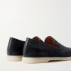Suede Slip-On Sneakers - BK Suede Slip-On Sneakers - BK