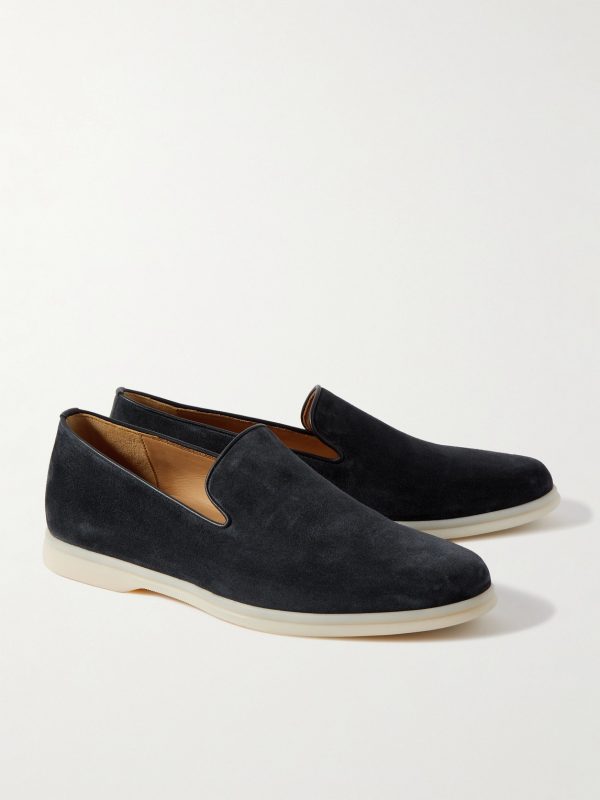 Suede Slip-On Sneakers - FR Suede Slip-On Sneakers - FR