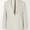 Herringbone Wool, Silk and Linen-Blend Suit Jacket Herringbone Wool, Silk and Linen-Blend Suit Jacket