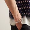 + Hatton Labs Infinity Sterling Silver Cubic Zirconia Chain Bracelet - OU + Hatton Labs Infinity Sterling Silver Cubic Zirconia Chain Bracelet - OU