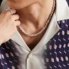 + Hatton Labs Infinity Sterling Silver Cubic Zirconia Chain Necklace - OU + Hatton Labs Infinity Sterling Silver Cubic Zirconia Chain Necklace - OU