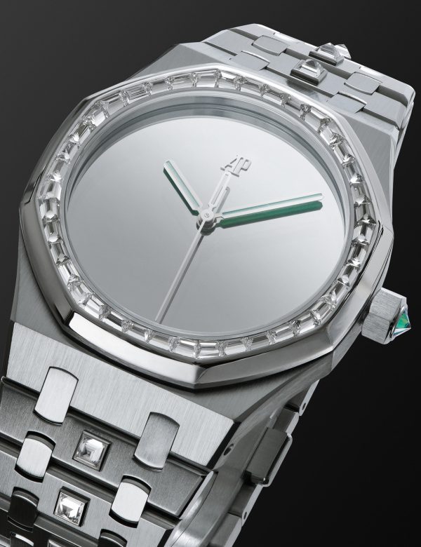 + Hatton Labs Royal Oak Limited Edition Automatic 37mm Stainless Steel and Diamond Watch, Ref. No. MDHT001 - FR + Hatton Labs Royal Oak Limited Edition Automatic 37mm Stainless Steel and Diamond Watch, Ref. No. MDHT001 - FR