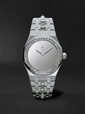 + Hatton Labs Royal Oak Limited Edition Automatic 37mm Stainless Steel and Diamond Watch, Ref. No. MDHT001 + Hatton Labs Royal Oak Limited Edition Automatic 37mm Stainless Steel and Diamond Watch, Ref. No. MDHT001