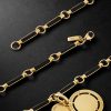 Ever Growing Vivacity 18-Karat Gold Onyx Necklace - BK