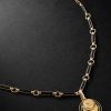 Ever Growing Vivacity 18-Karat Gold Onyx Necklace