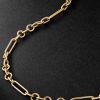 Mixed Clip 18-Karat Gold Chain Necklace - CU