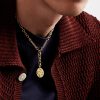 Wholeness 18-Karat Gold Diamond Pendant Necklace - FR