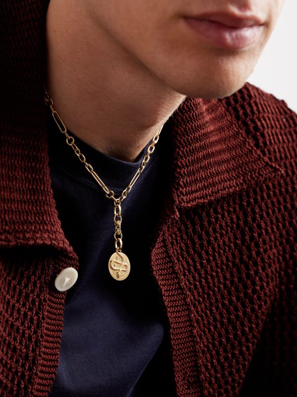 Wholeness 18-Karat Gold Diamond Pendant Necklace - FR