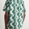 Camp-Collar Printed Cotton-Poplin Shirt - BK Camp-Collar Printed Cotton-Poplin Shirt - BK