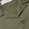 Michael Convertible-Collar Garment-Dyed Cotton and Linen-Blend Twill Shirt - CU Michael Convertible-Collar Garment-Dyed Cotton and Linen-Blend Twill Shirt - CU