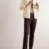 Camp-Collar Embroidered Striped Cotton and Linen-Blend Shirt - OU Camp-Collar Embroidered Striped Cotton and Linen-Blend Shirt - OU