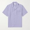 Camp-Collar Lyocell-Twill Shirt Camp-Collar Lyocell-Twill Shirt