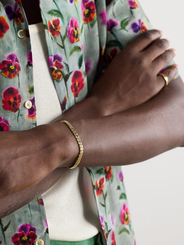 SYNC 18-Karat Gold Chain Bracelet - E2 SYNC 18-Karat Gold Chain Bracelet - E2