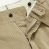 Tapered Pleated Cotton-Corduroy Trousers - E1 Tapered Pleated Cotton-Corduroy Trousers - E1