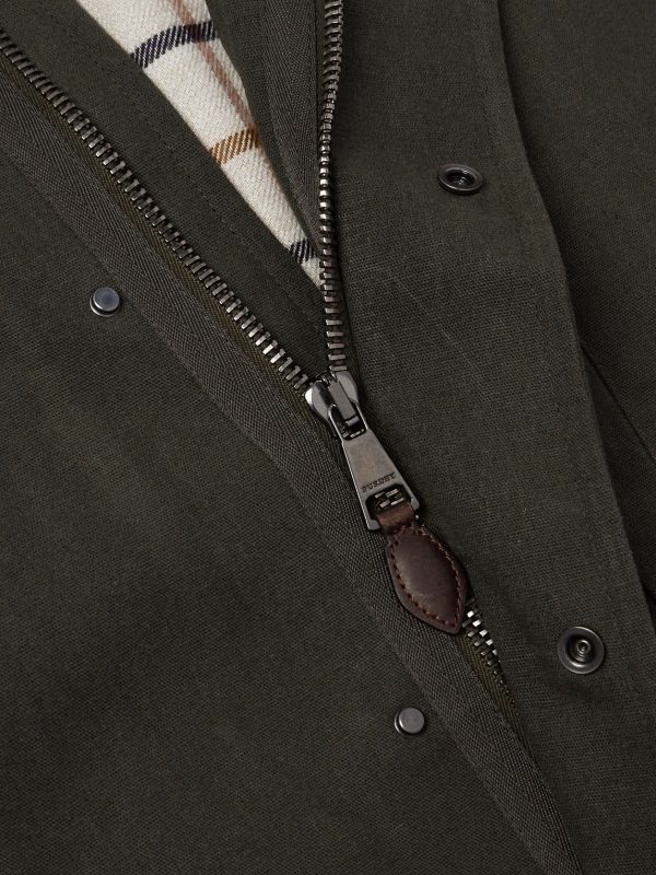 Range Cotton and Linen-Blend Parka - CU Range Cotton and Linen-Blend Parka - CU