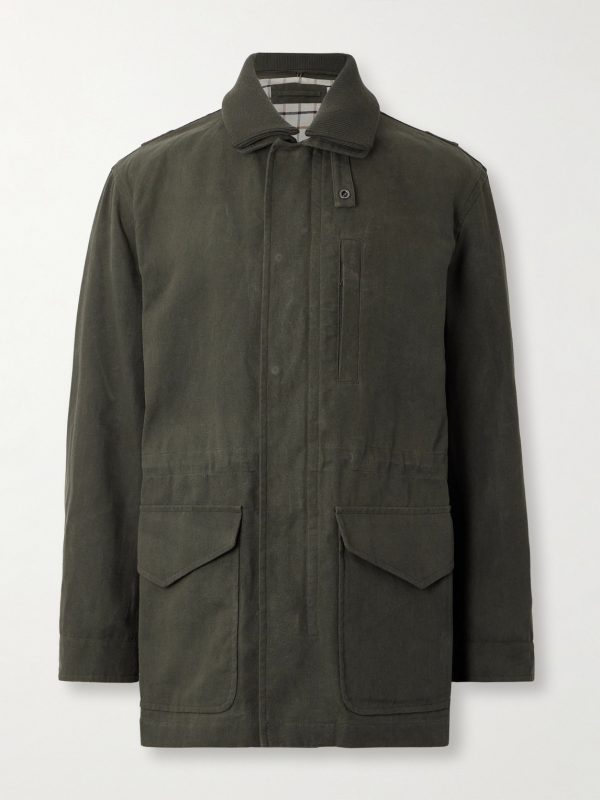 Range Cotton and Linen-Blend Parka Range Cotton and Linen-Blend Parka
