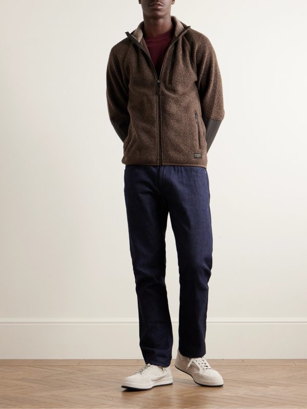 Shell-Trimmed Bouclé Jacket - OU Shell-Trimmed Bouclé Jacket - OU
