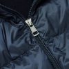 Logo-Appliquéd Virgin Wool and Quilted Shell Down Cardigan - CU Logo-Appliquéd Virgin Wool and Quilted Shell Down Cardigan - CU